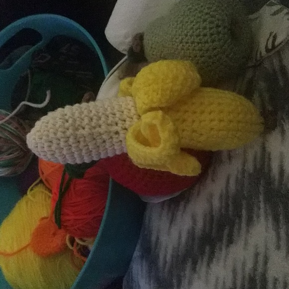 Handcrafted Three Crochet Fruits - Picture 2 of 7